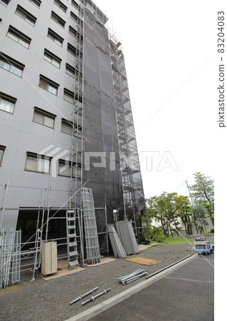 公寓大修腳手架工程，從住戶角度出發的大修腳手架工程，安全第一，施工細節，住戶檢查 83204083