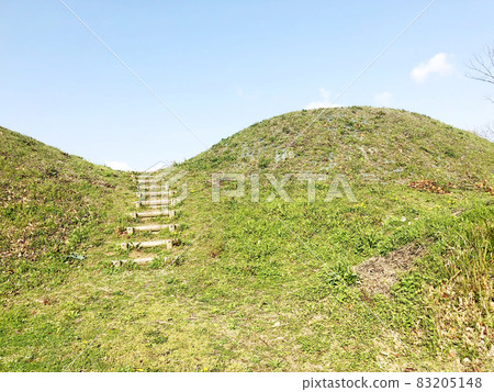 古墳的形像新澤千塚古墳 古墳的形像新澤千塚古墳 83205148