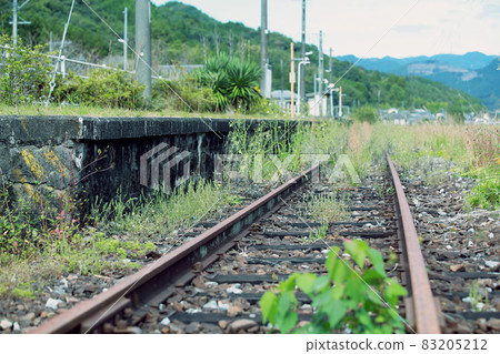Railroad tracks that were abandoned due to disasters or deficits Railroad tracks that were abandoned due to disasters or deficits 83205212