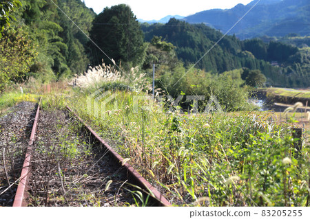 因災害或赤字而廢棄的鐵軌 83205255