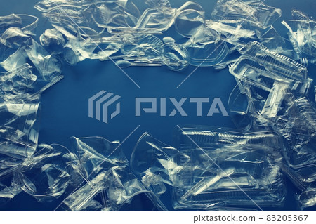 Plastic products in transparent cups and containers Plastic products in transparent cups and containers 83205367