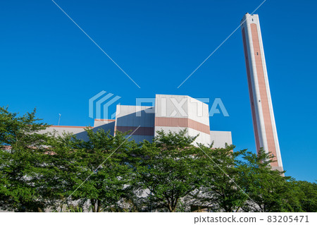 Near Horai Sports Park Nishikaizuka Environmental Center Midsummer scenery 83205471