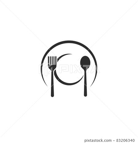 fork,spoon icon vector illustration design fork,spoon icon vector illustration design 83206340