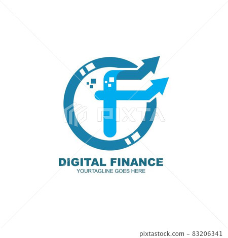 f letter arrow for business finance icon vector illustration design template f letter arrow for business finance icon vector illustration design template 83206341