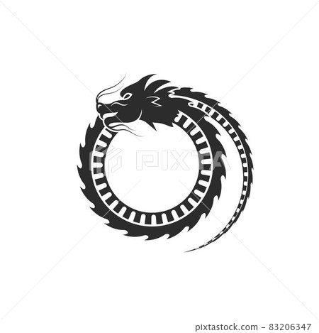 Dragon icon vector illustration design-插圖素材 [83206347] - PIXTA圖庫