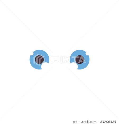 optical eye icon  vector Template illustration 83206385