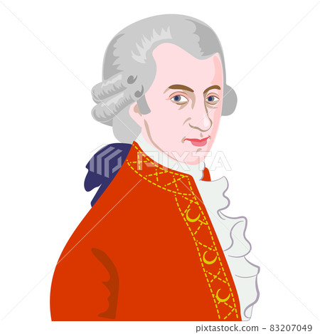 mozart clipart