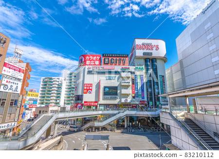 View of Sagamihara cityscape in Japan, such as in front of Sagamiono station View of Sagamihara cityscape in Japan, such as in front of Sagamiono station 83210112