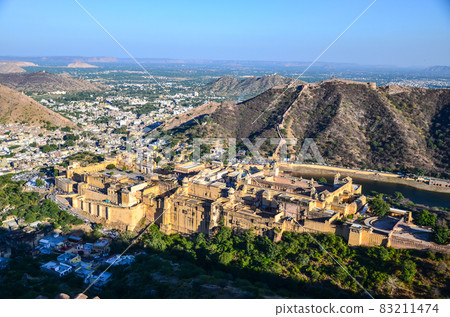View from Jaigarh Fort in Rajasthan, India View from Jaigarh Fort in Rajasthan, India 83211474