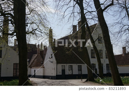 Belgian Bruges Begin Monastery Building Belgian Bruges Begin Monastery Building 83211893