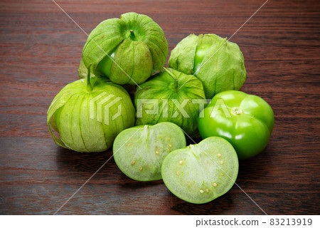 Tomatillo for Mexican food salsa verde Tomatillo for Mexican food salsa verde 83213919