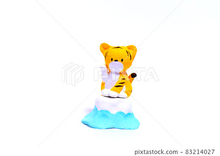 Tiger on top of Mt. Fuji Tiger on top of Mt. Fuji 83214027