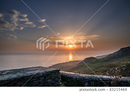 Sunset at Crohy Head in County Donegal - Ireland 83215469