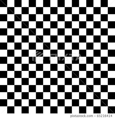 Checkered background. Vector drawing 83216414