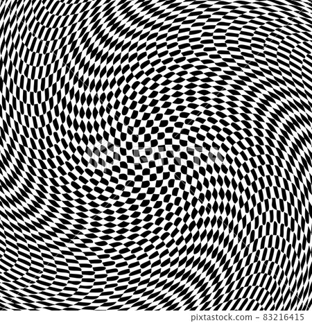 Checkered background. Vector drawing 83216415