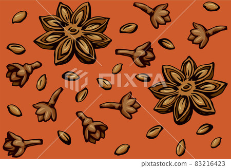 Anise. Vector drawing 83216423