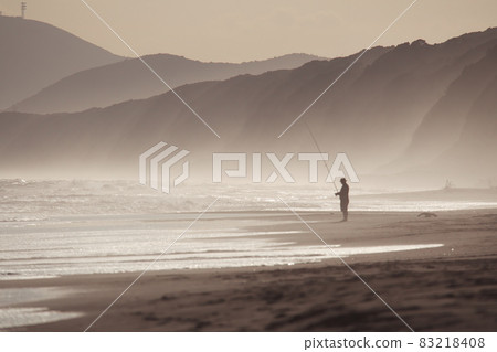 渥美半島表浜海岸垂釣者 渥美半島表浜海岸垂釣者 83218408