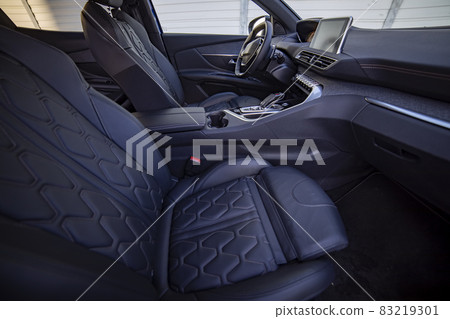empty modern car interior front seat empty modern car interior front seat 83219301