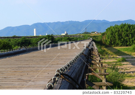 京都歷史劇取景地的流橋(神津屋橋) 京都歷史劇取景地的流橋(神津屋橋) 83220743