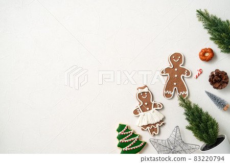 Christmas gingerbread cookie ジンジャークッキー 83220794