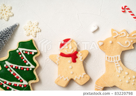 Christmas gingerbread cookie ジンジャークッキー 83220798