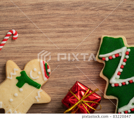 Christmas gingerbread cookie ジンジャークッキー 83220847
