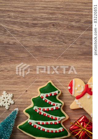 Christmas gingerbread cookie ジンジャークッキー 83220851