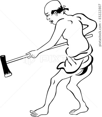 Ukiyo-e swordsmith 83222807