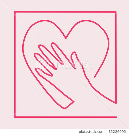 Heart touching. Proverb, metaphoric idiom. Doodle style illustration. Heart touching. Proverb, metaphoric idiom. Doodle style illustration. 83226093