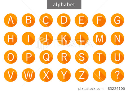 英文英文圖標字母語言AI矢量素材插圖 英文英文圖標字母語言AI矢量素材插圖 83226100