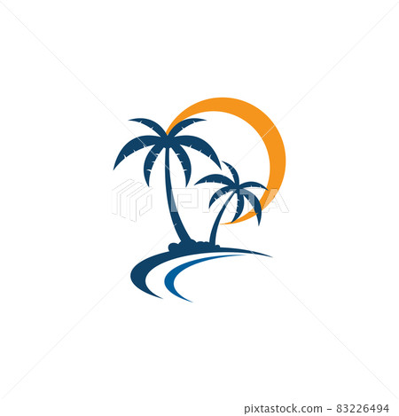 Summer beach Vector icon design illustration Summer beach Vector icon design illustration 83226494