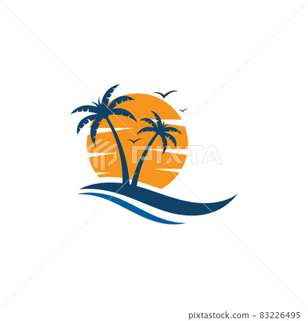 Summer beach Vector icon design illustration Summer beach Vector icon design illustration 83226495