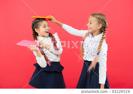 Break is time for fun. Education concept. Cute 83226529