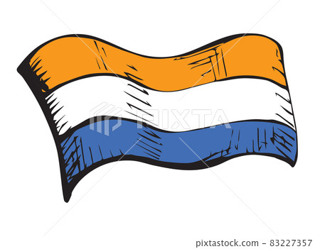 Flag. Vector drawing 83227357