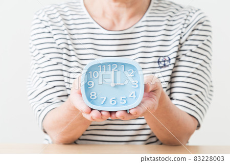 Senior with a watch Senior with a watch 83228003