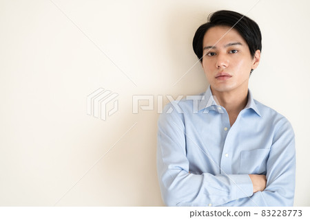 Portrait of a man in a shirt 83228773