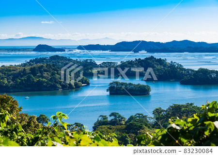日本三大名勝之一的松島 83230084