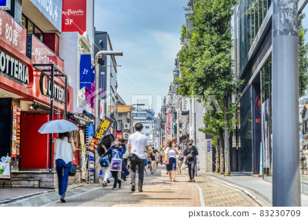 澀谷、東京原宿/竹下街的街景 83230709