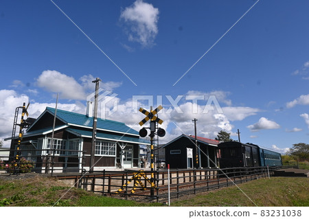 Horoni Railway Memorial Park, Iwanai-gun, Hokkaido, panoramic view Horoni Railway Memorial Park, Iwanai-gun, Hokkaido, panoramic view 83231038