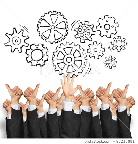 Business and teamwork concept Business and teamwork concept 83233091