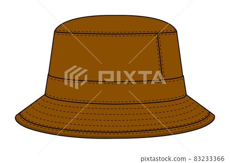 Bucket hat safari hat template 