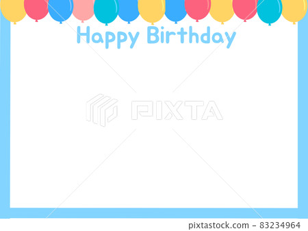 生日快樂生日氣球 生日快樂生日氣球 83234964