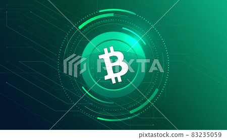 BHC icon banner. BHC icon cryptocurrency concept banner background. 83235059