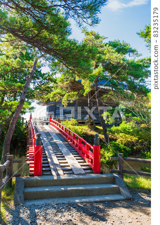 Japan's Three Views Matsushima Godaido and Watermark Bridge 83235179