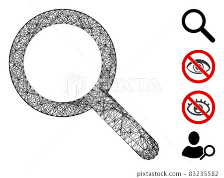 Hatched Zoom Vector Mesh Hatched Zoom Vector Mesh 83235582