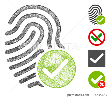 Network Valid Fingerprint Vector Mesh 83235637