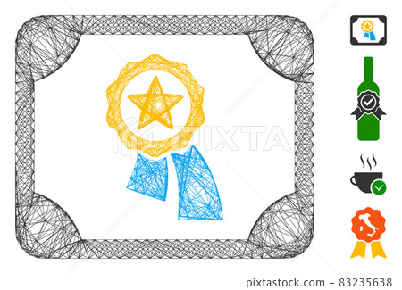 Net Valid Diploma Vector Mesh 83235638