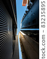 From between buildings 83235895