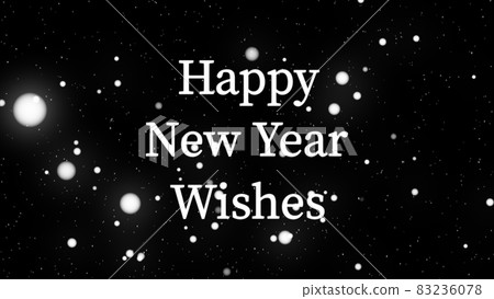 Happy New Year English New Year text Happy New Year CG 壁紙背景 83236078