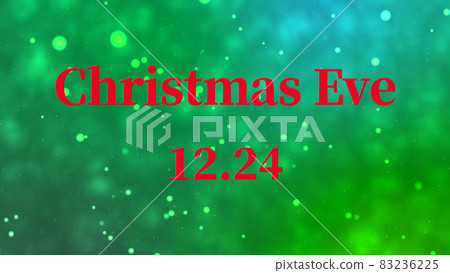 平安夜平安夜英語 12 月 24 日文字背景賀卡 83236225